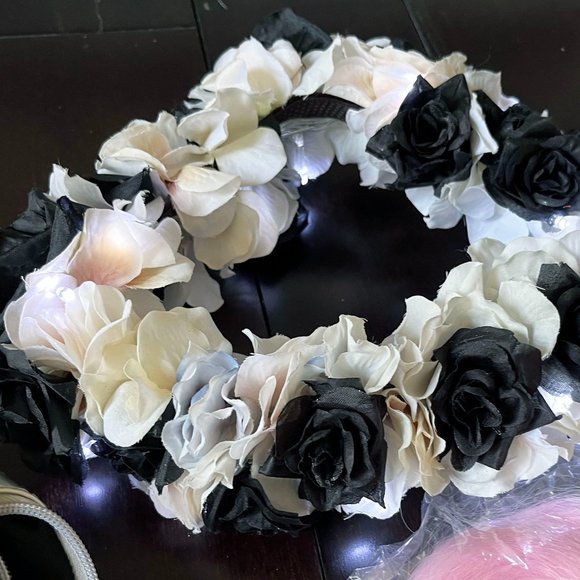 Rave - Halloween - Super Hero Costume (O/S) halographic-cotton candy-unicorn - Picture 7 of 7